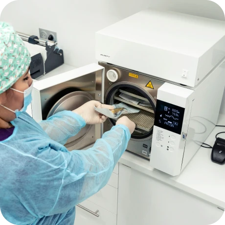 Stérilisation dentaire au Centre Médico-dentaire Chartreux à Marseille, Médical Smile